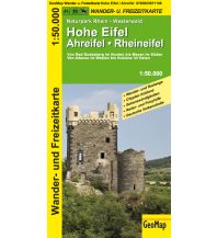 Wanderkarten Deutschland Hohe Eifel, Ahreifel, Rheineifel Wander- und Freizeitkarte 1:50.000 Geo Center