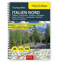 Motorradreisen FolyMaps Touringatlas Italien Nord 1:250.000 Touristik-Verlag Vellmar