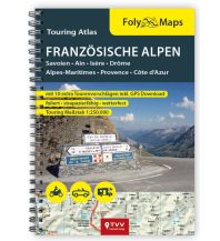 Motorradreisen FolyMaps Touringatlas Französische Alpen 1:250.000 Touristik-Verlag Vellmar