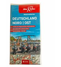 Motorradkarten Deutschland Motorradkarten Set Deutschland Nord-Ost Touristik-Verlag Vellmar