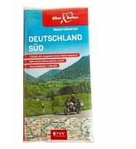 Motorradkarten Deutschland Motorradkarten Set Deutschland Süd Touristik-Verlag Vellmar