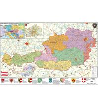 Österreich Österreich politisch Metallbestäbt 1:455.000 Stiefel GmbH