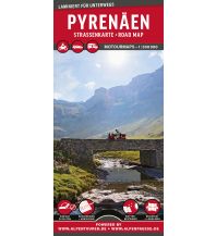 Motorradkarten Frankreich MoTourMaps Pyrenäen (Frankreich • Spanien) 1:300.000 MoTourMedia