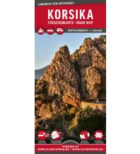 Motorradkarten Frankreich MoTourMaps Korsika 1:150.000 MoTourMedia