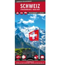 Motorradkarten Schweiz MoTourMaps Schweiz Auto- und Motorradkarte 1:350.000 MoTourMedia
