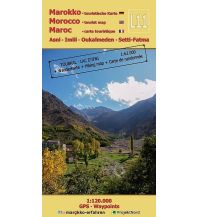 L11: Asni - Imlil - Oukaïmeden - Setti-Fatma 1:120.000 + GPS-Waypoints Huber Verlag