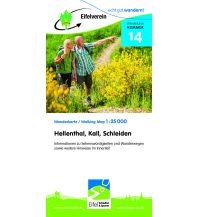 Wanderkarten Deutschland Wanderkarte 14, Hellenthal, Kall, Schleiden 1:25.000 Eifelverein
