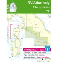 Seekarten Italien NV.Atlas IT 2 Italien - Elba to Naples 2022 Nautische Veröffentlichungen