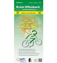 Radkarten Deutschland Radfahren im Kreis und in der Stadt Offenbach 1:30.000 MeKi Landkarten GmbH