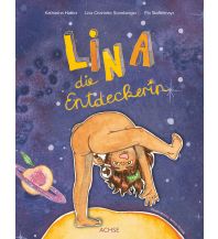 Kinderbücher und Spiele Lina, die Entdeckerin achse