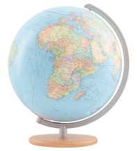 Globen COLUMBUS DUO Leuchtglobus, 26cm mit Holzfuß Columbus Globen Verlag Paul Oestergaard GmbH