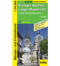 Wanderkarten Europa Euregio Aachen, Liege, Maastricht Wander- und Freizeitkarte 1:50.000 Geo Center