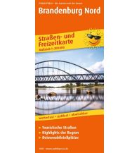 Road Maps Germany Brandenburg Nord, Straßen- und Freizeitkarte 1:200.000 Freytag-Berndt und ARTARIA