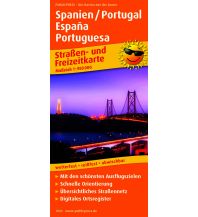 Straßenkarten Spanien / Portugal, España, Portuguesa KOMPASS freytag & berndt