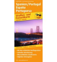 Straßenkarten Spanien / Portugal, España, Portuguesa KOMPASS freytag & berndt