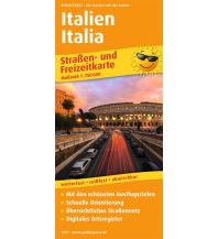 Straßenkarten Italien, Italia KOMPASS freytag & berndt
