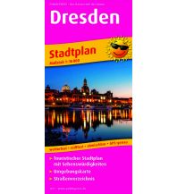 Stadtpläne Dresden, Stadtplan 1:16.000 KOMPASS freytag & berndt