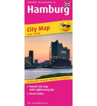 Stadtpläne Hamburg, City Map 1:18.000 KOMPASS freytag & berndt
