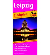 Stadtpläne Leipzig, Stadtplan 1:16.000 KOMPASS freytag & berndt