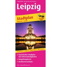 Stadtpläne Leipzig, Stadtplan 1:16.000 KOMPASS freytag & berndt