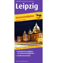 Stadtpläne Leipzig, Innenstadtplan, Stadtplan 1:16.000 KOMPASS freytag & berndt