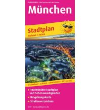 City Maps München, Stadtplan 1:18.000 Freytag-Berndt und ARTARIA