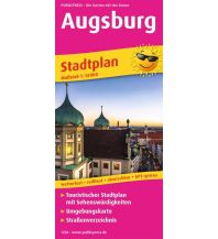 Stadtpläne f&b Reprint 2017 Augsburg Stadtplan 1:14.000 KOMPASS freytag & berndt