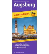 Stadtpläne f&b Reprint 2017 Augsburg Innenstadtplan 1:14.000 KOMPASS freytag & berndt
