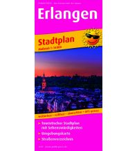Stadtpläne Erlangen, Stadtplan 1:14.000 KOMPASS freytag & berndt