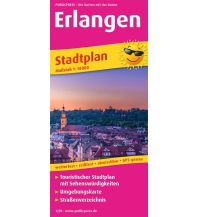Stadtpläne Erlangen, Stadtplan 1:14.000 KOMPASS freytag & berndt