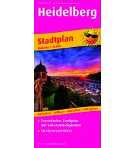 Stadtpläne Heidelberg, Stadtplan 1:14.000 KOMPASS freytag & berndt