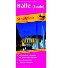 Stadtpläne Halle (Saale), Stadtplan 1:14.000 KOMPASS freytag & berndt