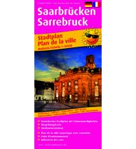 Stadtpläne Saarbrücken / Sarrebruck KOMPASS freytag & berndt