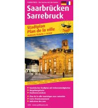 Stadtpläne Saarbrücken / Sarrebruck KOMPASS freytag & berndt