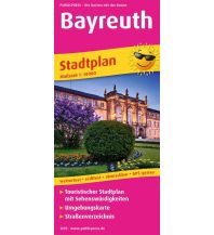 Stadtpläne Bayreuth, Stadtplan 1:14.000 KOMPASS freytag & berndt