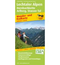 Radkarten Österreich Wander- und Radkarte 1504, Lechtaler Alpen 1:35.000 Freytag-Berndt und ARTARIA