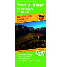 Radkarten Österreich Venedigergruppe, Wander- und Radkarte 1:35.000 KOMPASS freytag & berndt