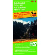 Wanderkarten Südtirol & Dolomiten Grödnertal - Seiser Alm / Val Gardena - Alpe di Siusi, Wander- und Radkarte 1:35.000 KOMPASS freytag & berndt