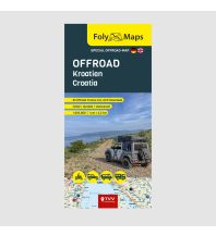 Motorradkarten FolyMap OFFROAD Kroatien Touristik-Verlag Vellmar