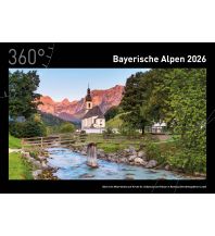 Kalender Bayerische Alpen Premiumkalender 2026 360 Grad Medien