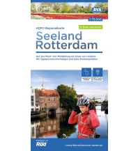 Radkarten Niederlande ADFC-Regionalkarte Seeland Rotterdam 1:75.000, reiß- und wetterfest, G KOMPASS freytag & berndt