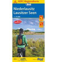 Radkarten Deutschland ADFC-Regionalkarte Niederlausitz Lausitzer Seen, 1:75.000, reiß- und w KOMPASS freytag & berndt