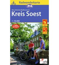 Radwanderkarte BVA Die schönsten Radtouren im Kreis Soest 1:50.000, reiß- und wetterfest, GPS-Tracks Download KOMPASS freytag & berndt