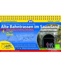 Radführer Deutschland ADFC-Radausflugsführer Alte Bahntrassen im Sauerland 1:50.000 praktisc BVA BikeMedia