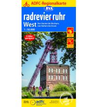 Cycling Maps Germany ADFC-Regionalkarte radrevier.ruhr West, 1:50.000, reiß- und wetterfest BVA BikeMedia