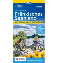 Radkarten Deutschland ADFC-Regionalkarte Fränkisches Seenland, 1:50.000, reiß- und wetterfest, GPS-Tracks Download KOMPASS freytag & berndt