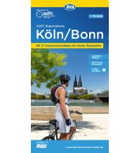 Radkarten Deutschland ADFC-Regionalkarte Köln/Bonn 1:75.000, reiß- und wetterfest, GPS-Tracks Download BVA BikeMedia
