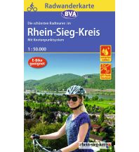 Radkarten Deutschland Radwanderkarte BVA Radwandern im Rhein-Sieg-Kreis 1:50.000 KOMPASS freytag & berndt