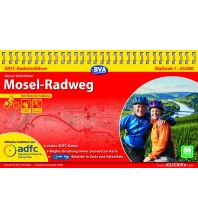 Radkarten Frankreich ADFC-Radreiseführer Mosel-Radweg 1:50.000 praktische Spiralbindung, reiß- und wetterfest, GPS-Tracks Download KOMPASS freytag & berndt