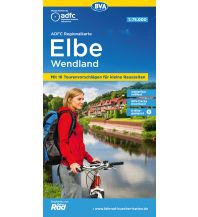 Cycling Maps Germany ADFC Regionalkarte Elbe Wendland mit Tourenvorschlägen, 1:75.000, reiß- und wetterfest, GPS-Tracks Download, E-Bike geeignet BVA BikeMedia